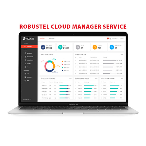 Robustel Cloud Manager Service (RCMS) zdarma licence Advanced
