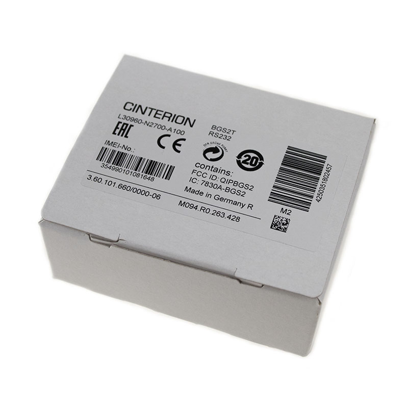 Thales Gemalto Cinterion BGS2 Terminal RS232 Rel.2 | E-shop SECTRON
