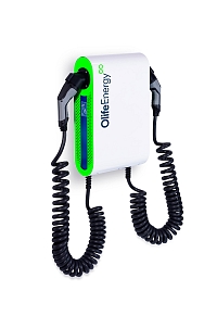 Olife Energy DoubleBox AC 22kW - SOLAR - 2 kroucené kabely Typ 2, 4m