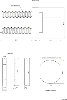 N(f) konektor panelový BH pro LMR240
