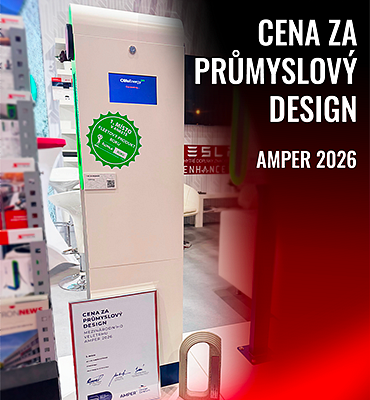 Z AMPERU si odvážíme ocenění za průmyslový design
