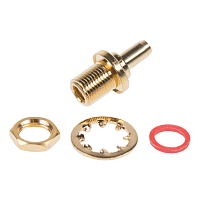 MMCX(f) konektor panelový s O kroužkem pro RG178