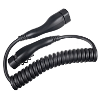 Nabíjecí kabel - Type 2 / Type 2, 3x32A, 400V, 4m/2.5m, spirálový