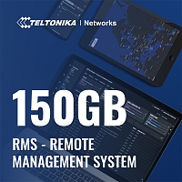Teltonika Remote Management System, data 150 GB for 10 years