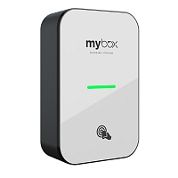 MyBox HOME 22kW 2.gen - bílé sklo, RFID, kabel Typ 2, 5m