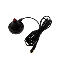 Magnetická základna, SMA-RP(střed m) na základně, SMA-RP(střed f) na kabelu, RG174/3m