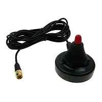 Magnetická základna, SMA(f) na základně, SMA(m) na kabelu, RG174/3m