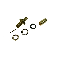 SMA(f) konektor panelový RG58