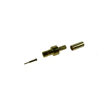 SMB(m) 180° connector, RG174