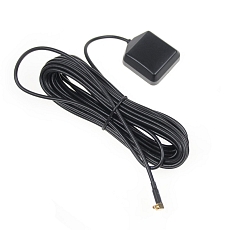 Anténa GPS aktivní magnetická EA-200, MMCX90°(m), RG174/5m, 30 dBi, IP67