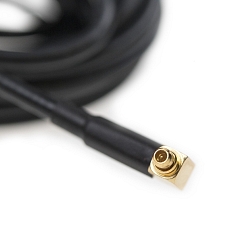 Anténa GPS aktivní magnetická EA-200, MMCX90°(m), RG174/5m, 30 dBi, IP67