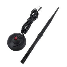 Anténa LTE magnetická 50, 3-5 dBi, CRC9/TS9(m), RG174/3m