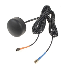 Antenna LTE/GNSS Screw Mount R36, 2x SMA(m), 2x RG316-PVC/3m