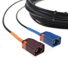 Anténa LTE/GNSS magnetická 305L, 2x FAKRA, RG174/0,5m