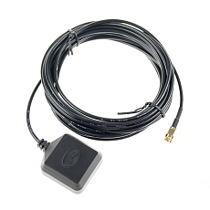 Anténa GPS samolepicí 004, 28 dBi, SMA(m), RG174/3m