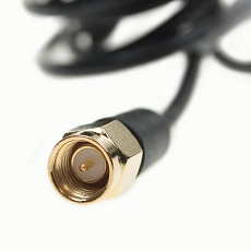 Anténa 868 MHz Montážní R36, PUK, SMA(m), RG174/5m, IP67, antivandal pogumované pouzdro