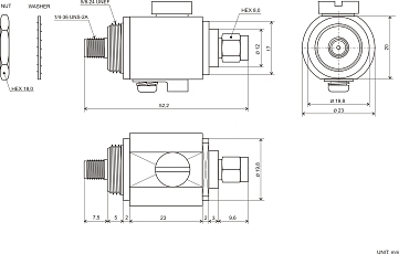 Bleskojistka SMA(m)/SMA(f)