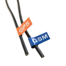 Antenna GSM/UMTS/LTE/GPS/GLONASS Adhesive R40, 2x RG174/5m, open end
