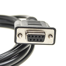 Data cable RS232, DB9(m)-DB9(f), L=2.0m