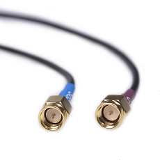 Anténa LTE/GPS montážní B062, 2x SMA(m), 2x RG174/3m