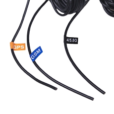 Anténa GSM/UMTS/GPS/WiFi Mounting R41, 3x RG174/5m, volné konce