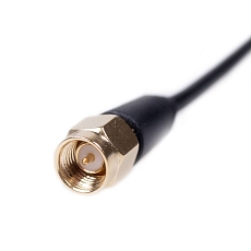 Anténa ISM samolepicí FLAT SAT, 868 MHz, 2,5 dBi, SMA(m), RG174U/3m