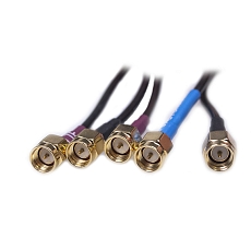 Anténa LTE MIMO/GNSS/WiFi MIMO montážní E604, 5x RG174/3m, 5x SMA