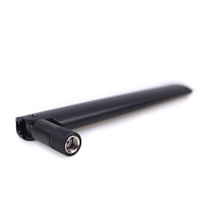 Anténa WiFi konektorová FLAT SRPK, 2,4/5 GHz, 5 dBi, RP-SMA(pin f), černá