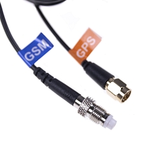 Anténa GSM/GPS montážní R32, FME(f)/SMA(m), 2x RG174/5m