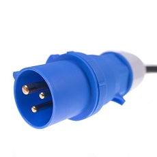 Redukce CEE 5pin 16A - CEE 3pin 16A 230V 1m