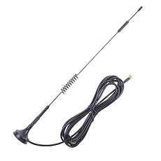 Anténa LTE magnetická 124, 6 dBi, MCX(m)90°, RG174/3m