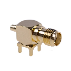 Konektor SMA(f) R/A BH cable straight, THD