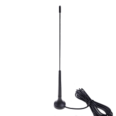 Anténa GSM Magnetická 30, Dual-band, 3dBi, MMCX(m)90°, RG174 3m