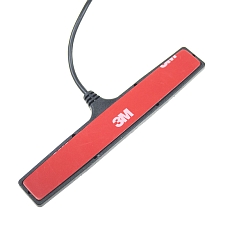 Anténa WiFi samolepicí U25, 2.4/5 GHz, 5 dBi, SMA-RP(střed f), RG174/3m