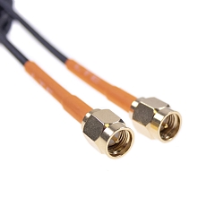 Anténa LTE MIMO stropní W9, 2x SMA(m), 2x RG316/DS/3m