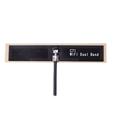 Anténa WiFi interní FLEX 71, 2,4/5 GHz, U.FL(f) 90°, koax 1.37mm/110mm