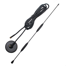 Anténa LTE magnetická G825-1, 5 dBi, SMA(m), RG58/3m