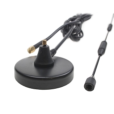 Anténa LTE magnetická G825-1, 5 dBi, SMA(m), RG58/3m