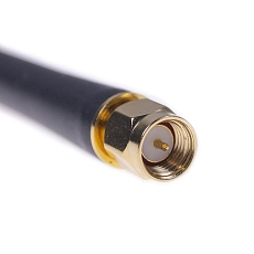 Anténa WiFi konektorová 619L -  WiFi, Bluetooth, ZigBee 2.4 GHz, 3 dBi, SMA(m)