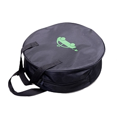 Bag for AC portable charger or cable, green logo