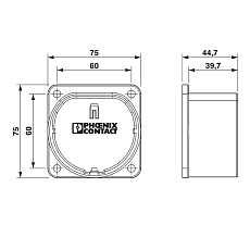 Phoenix Contact držák kabelu Typ 2