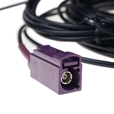 Antenna LTE MIMO/GNSS/WiFi samolepicí E316LM, 2.5 dBi, 1x FAKRA C (GNSS) 2x FAKRA D (LTE) 1x FAKRA Z