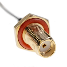 VF kabelová redukce U.FL(f)-SMA(f), LP-040, 20 cm