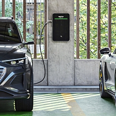 MyBox PROFI 2x22kW - 2 kroucené kabely Typ 2, 4m