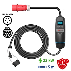 SECTRON Portable charger for electric car 32A