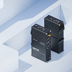 Teltonika DAP140 access point in black design Teltonika DAP140 access point in black design