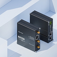 LTE router Teltonika RUT206 v černém provedení