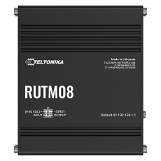 Teltonika  RUTM08 LTE router, horní strana Teltonika  RUTM08 LTE router, horní strana