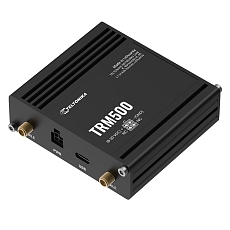 Teltonika TRM500 5G Modem, boční strana Teltonika TRM500 5G Modem, boční strana