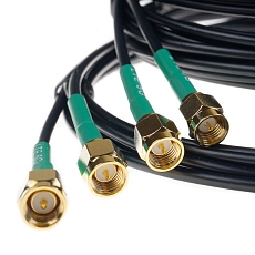 SMA male coaxial connectors